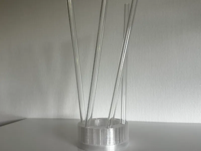 Glasstrohhalm Ständer