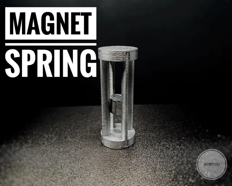 Fidget toy - Magnet spring