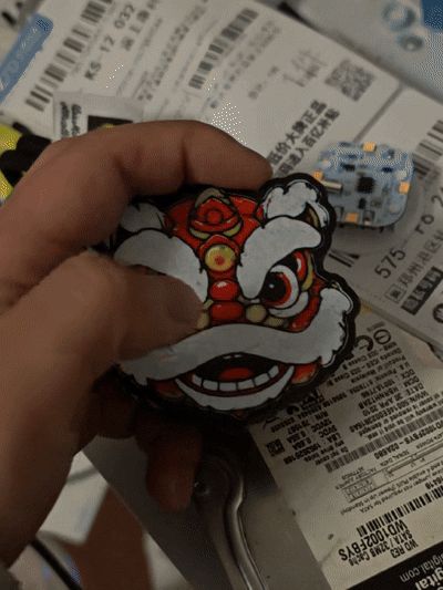 Lion Dance Clap Lamp with a BOM cost of only 7 yuan, a must-have gift for children during Chinese New Year