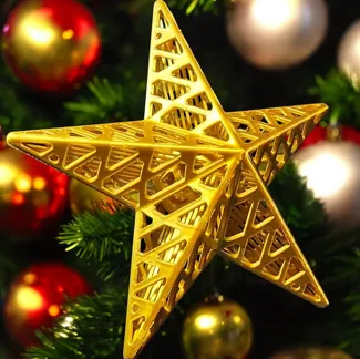 Lustrous Christmas Star