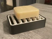 Porte-savon avec réservoir — photo 1