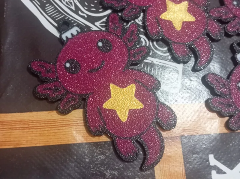 Ajolote esfera navidad