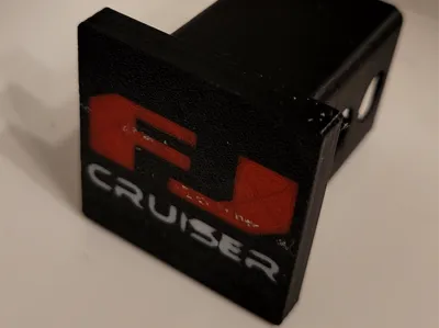 FJ CRUISER TOYOTA TRAILER HITCH COVER PLUG 2"