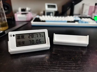 Yitao SHT45 Temperature and Humidity Meter 60° Angled Stand
