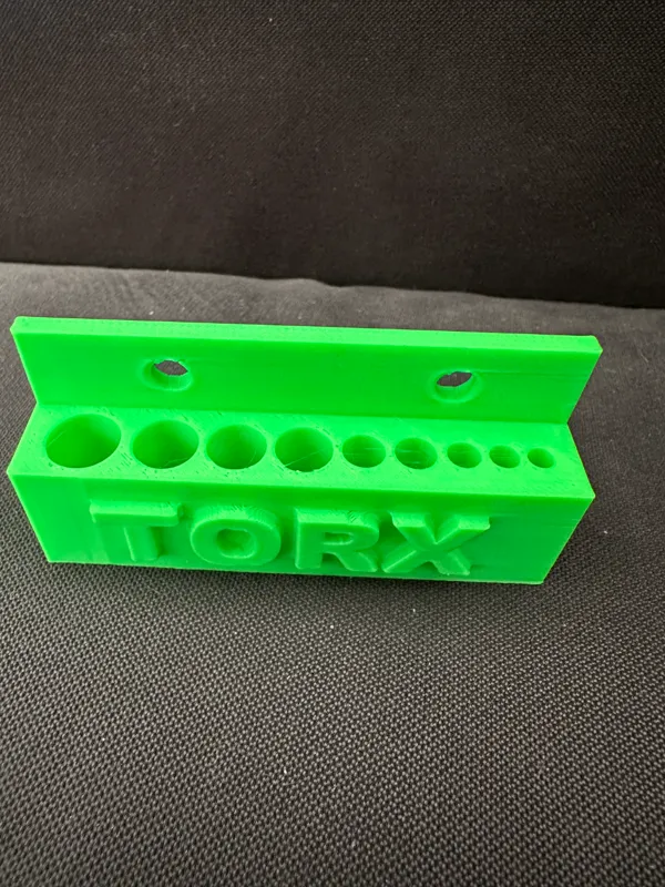 Porte-clés Torx pour panneau perforé 12 mm