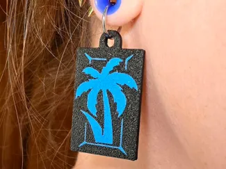 WWE Jey Uso Logo Earrings