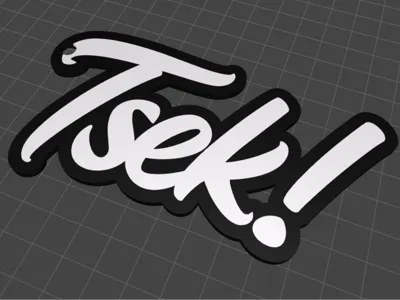 Tsek! Keychain
