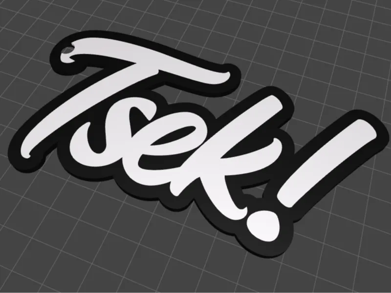 Tsek! Keychain