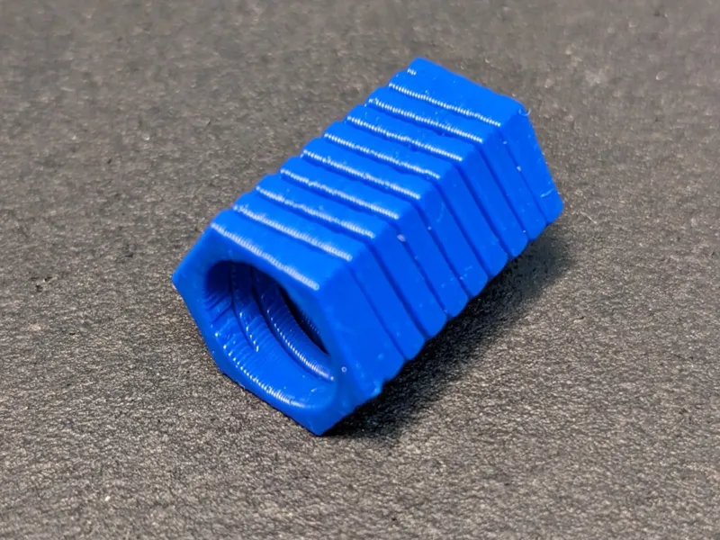 Hexagonal No support 3 wire Extension spring