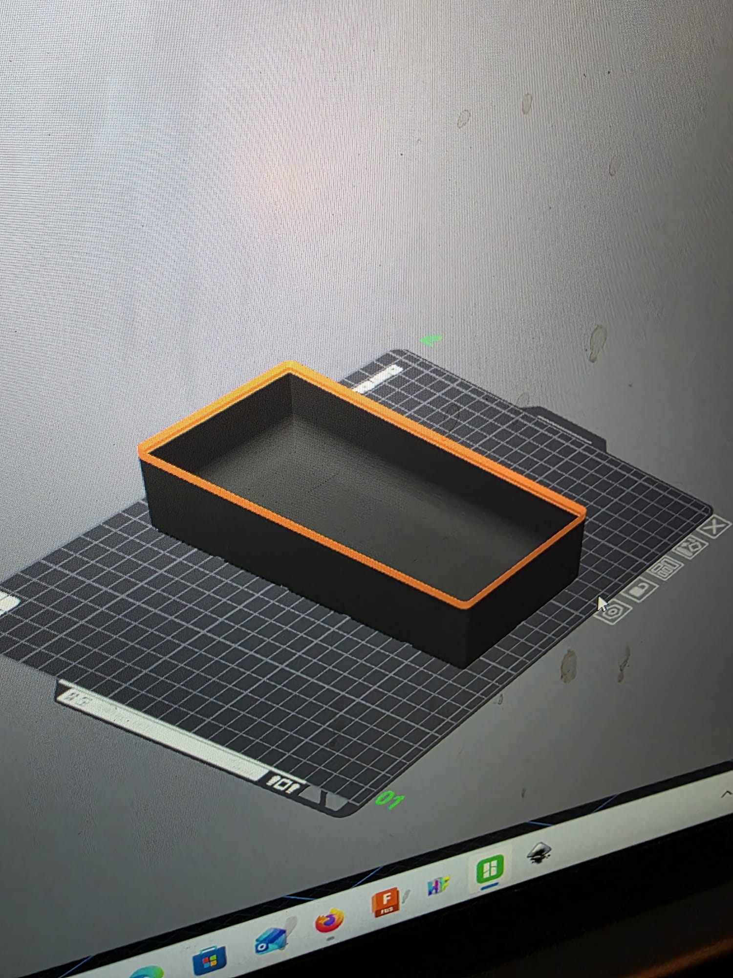 Miniatura 2 do modelo 3D Gridfinity 2 Farben Modular Stapelbar
