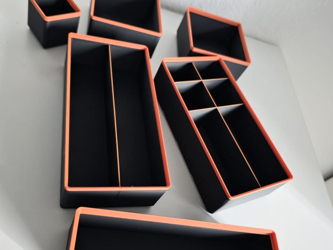 Gridfinity 2 Farben Modular Stapelbar