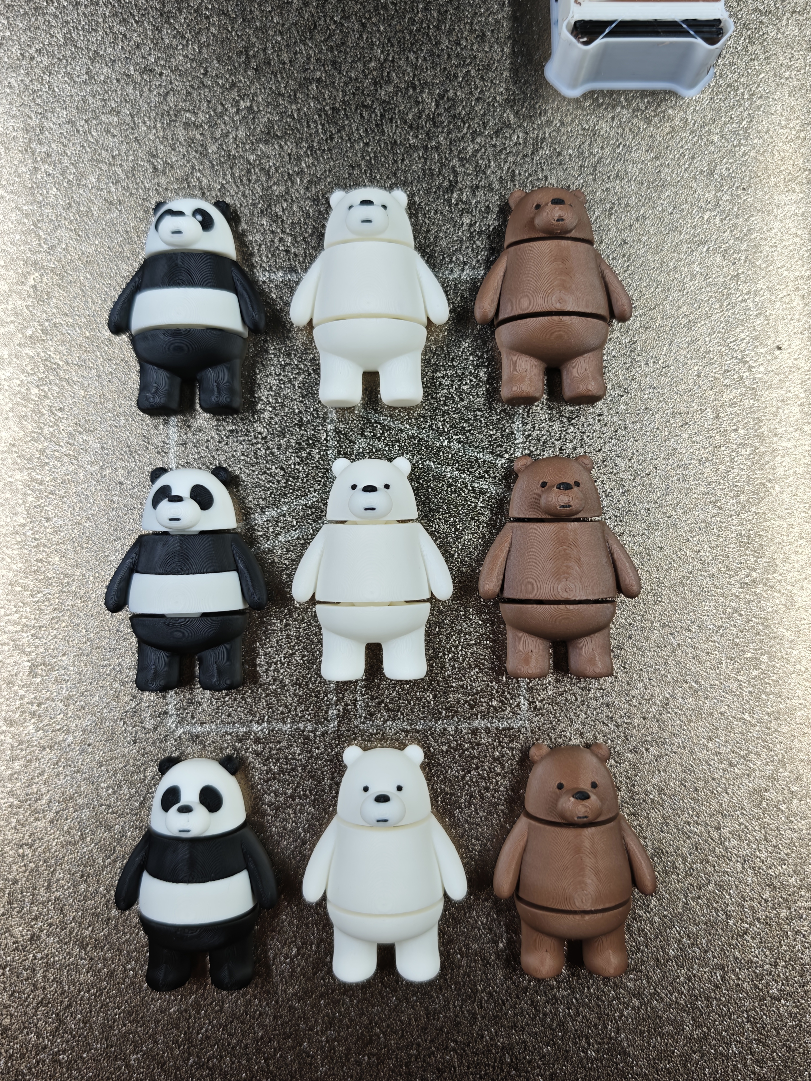 We Bare Bears - Ice Bear Mini Flexi #183 - 1