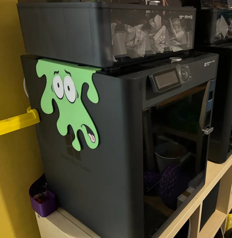Bambu printer slime drip