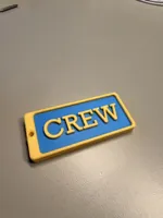Cut in half, two colors