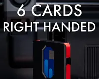 6 cards - right handed