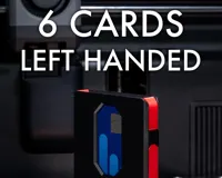 6 cards - left handed