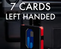 7 cards - left handed