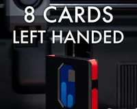 8 cards - left handed