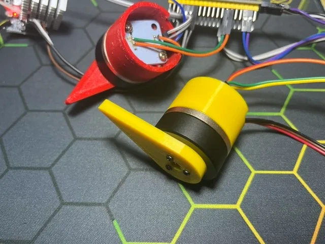 2804 Brushless Motor Base, Magnetic Encoder Mountable - Free 3D