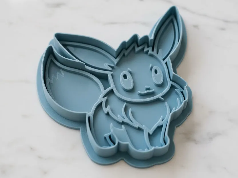 Cortador para modelado: Eeveelutions. Referencia del modelo original.