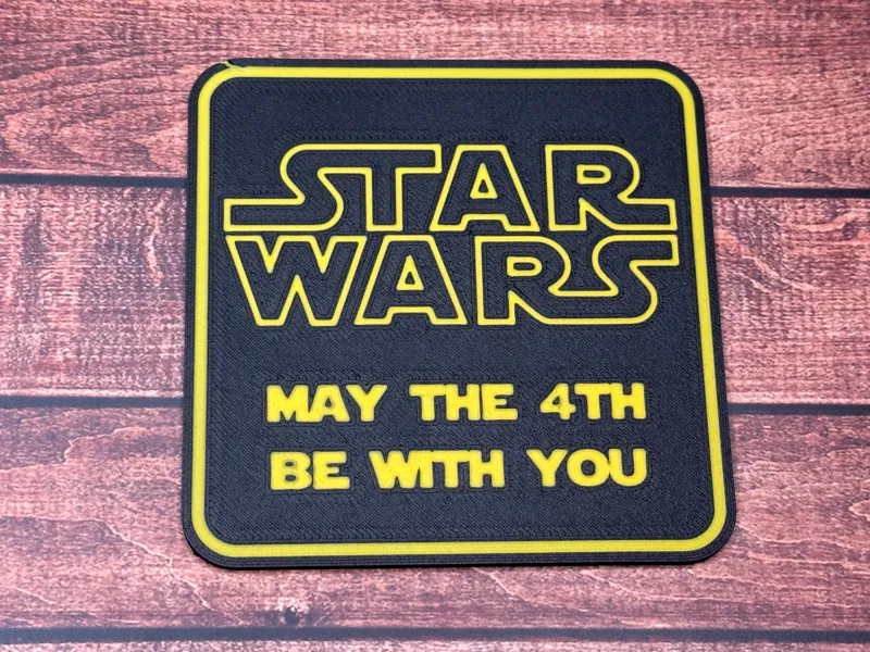 Star Wars May the 4th Be With You Drinks Coaster