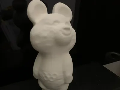 Olympic Bear Figurine