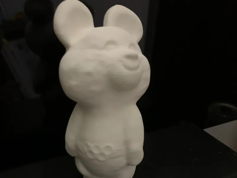 Olympic Bear Figurine