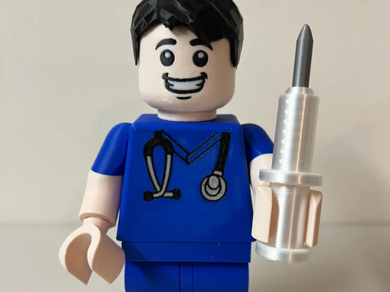 Big Brick * Syringe With Needle