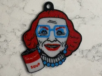 Aunt Gladys keychain (from the movie "Weapons")