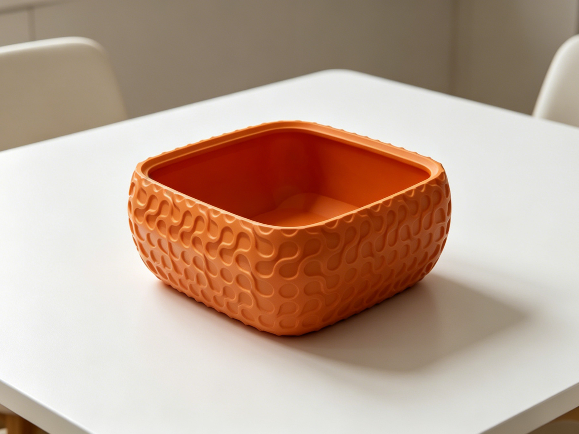 Miniatura 4 do modelo 3D 178mm可堆叠方形收纳盒二(Stackable square storage box 2)