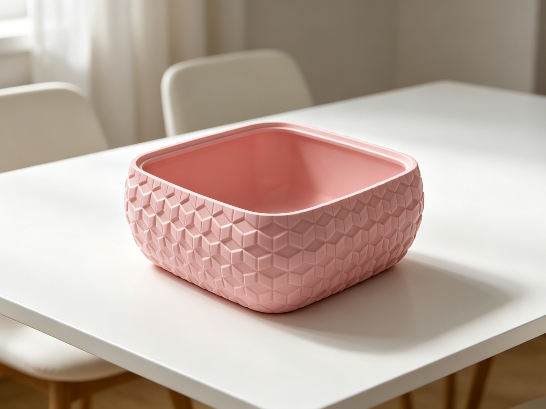 Miniatura 5 do modelo 3D 178mm可堆叠方形收纳盒二(Stackable square storage box 2)