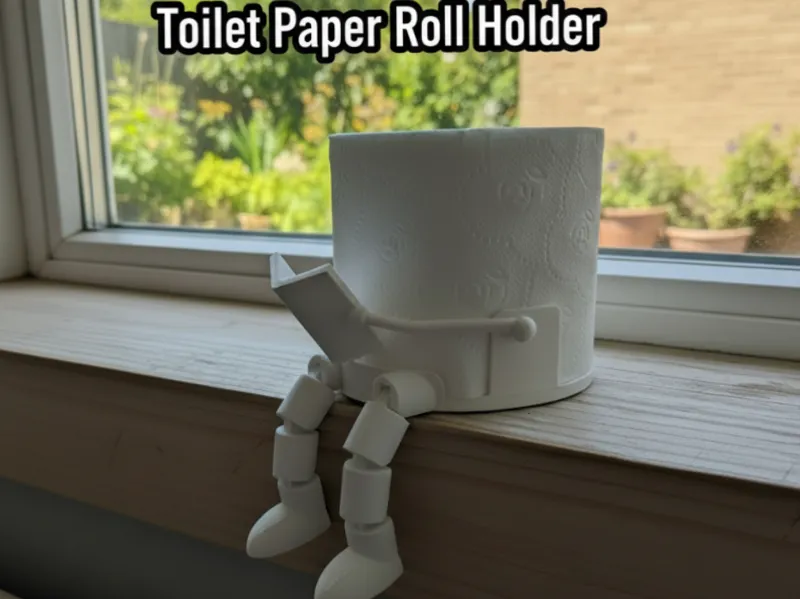 Toilet Paper Roll Holder Buddy