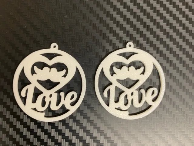 Love earrings