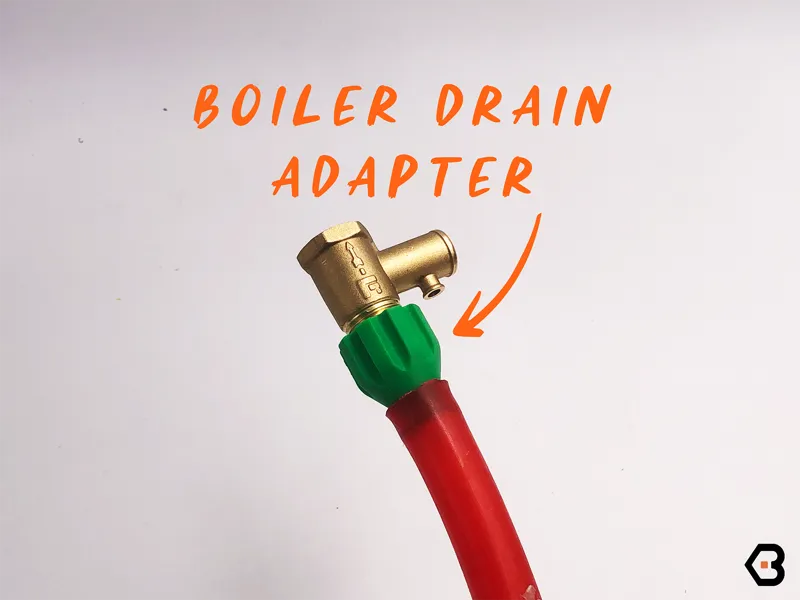 Boiler Drain Adapter for Pressure Relief Valve