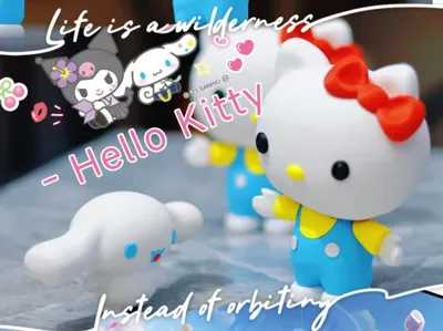 Sanrio ---No AMS--- Hello Kitty A white cat