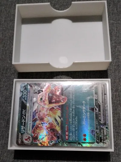 Pokemon card holder with sleeves  