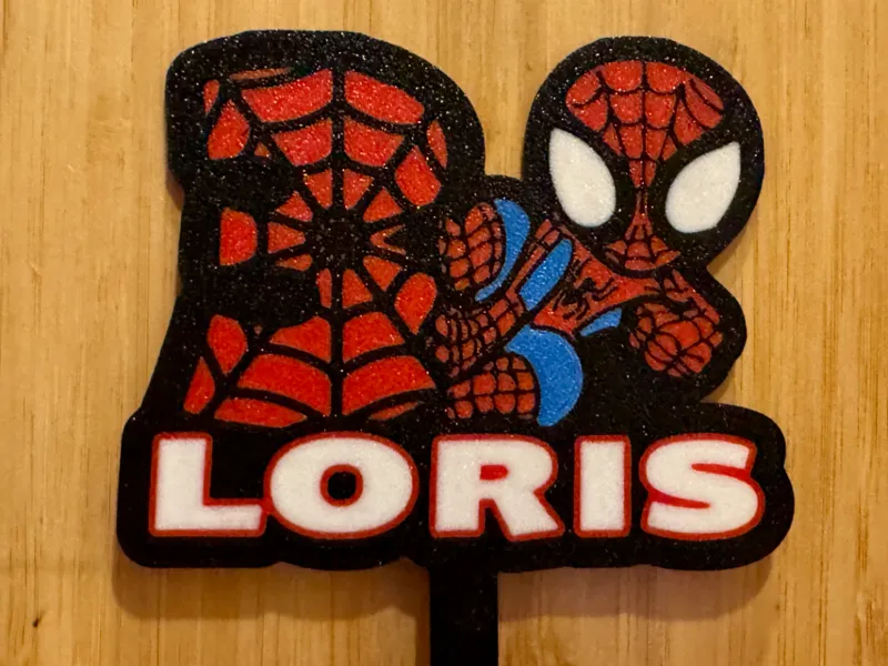Cake-topper 3 Years Loris
