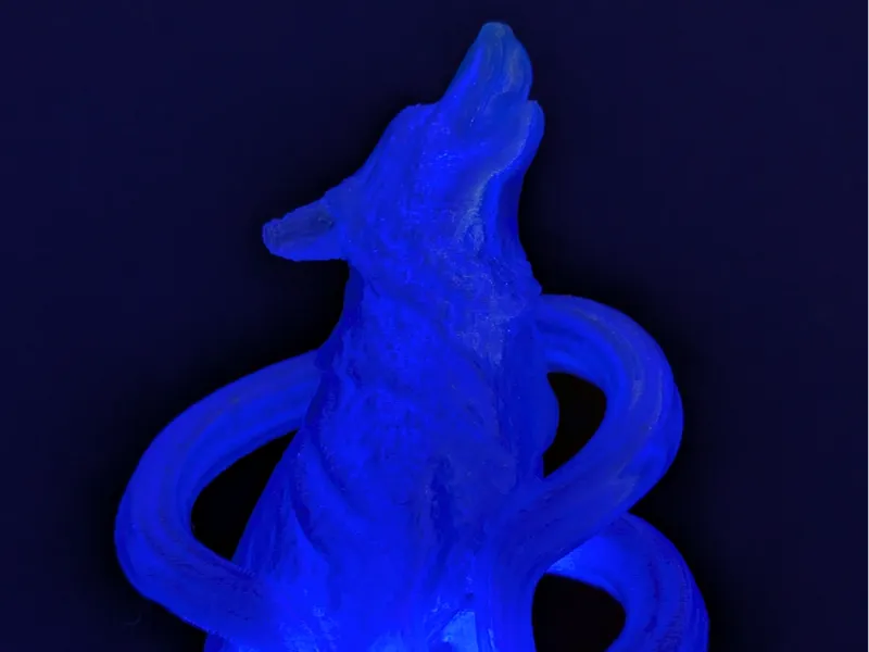 Wolf Patronus (for Patronus stocking hanger)