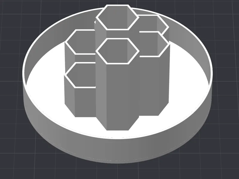 Hexagonal originizer