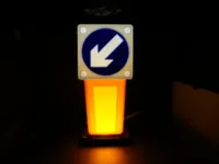 HK Nostalgic Safety Island Light Box
