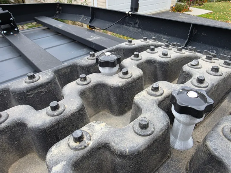 Spacers for mounting traction boards