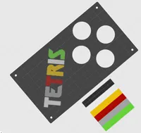 Tetris Logo and Buttons 0.2mm nozzle