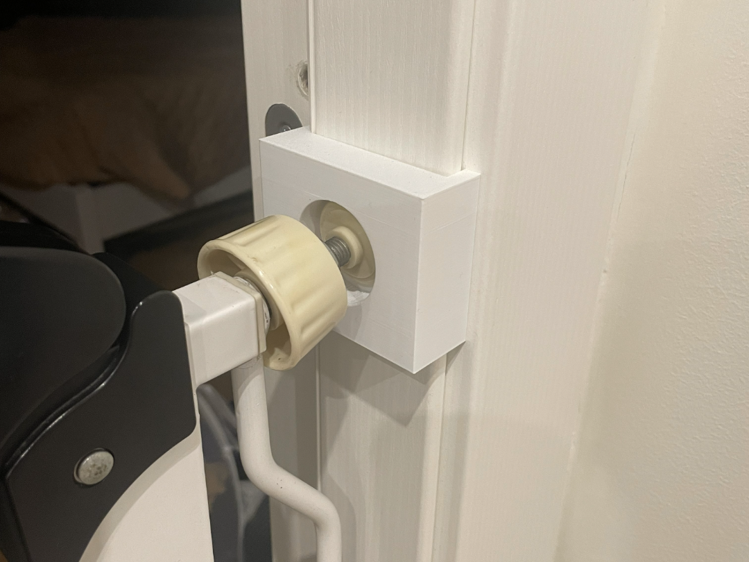 Supporti stabilizzatori per cancelletto porta