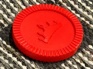 Cracker Barrel Checker Piece