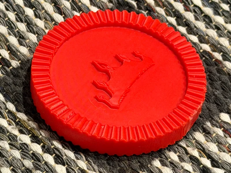 Cracker Barrel Checker Piece