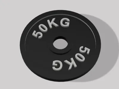 50KG Weight Plate Coaster
