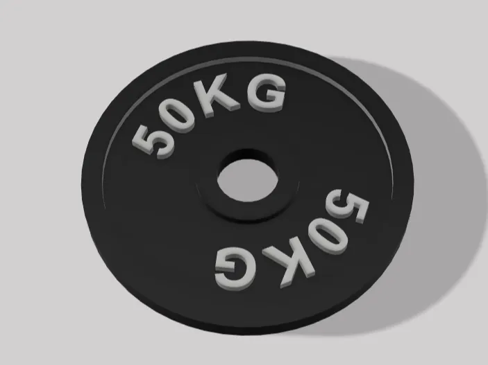 50KG Weight Plate Coaster