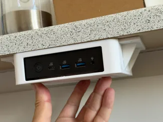 Wall or under shelf mount for Asus NUC 14