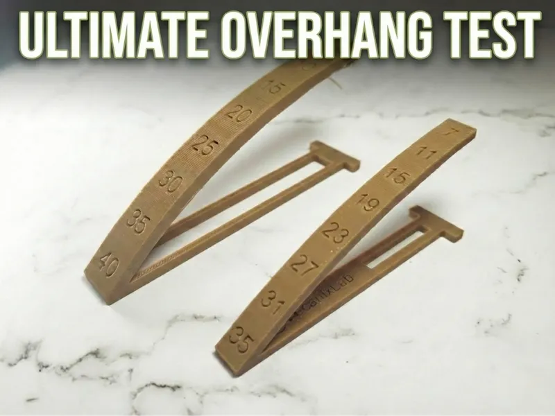 Ultimate Overhang Test | Custom Angle & Step