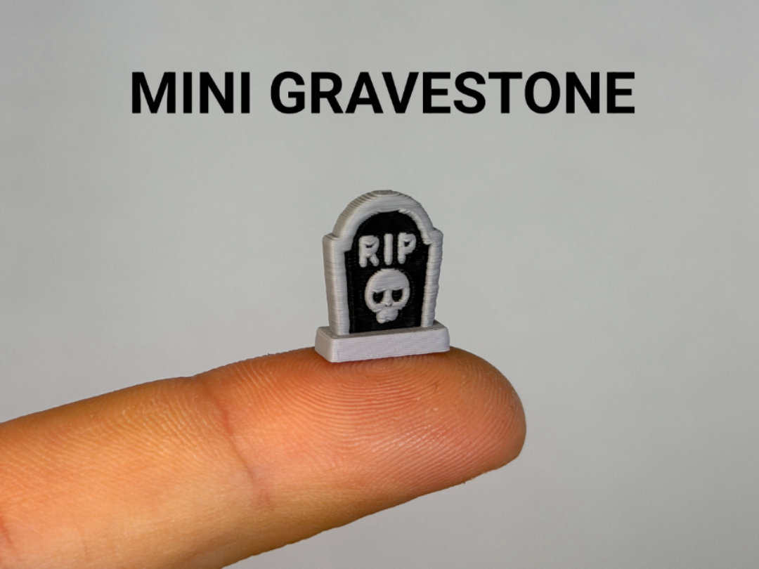 Mini Gravestone - 3D printed Other Miniatures, in stock in India